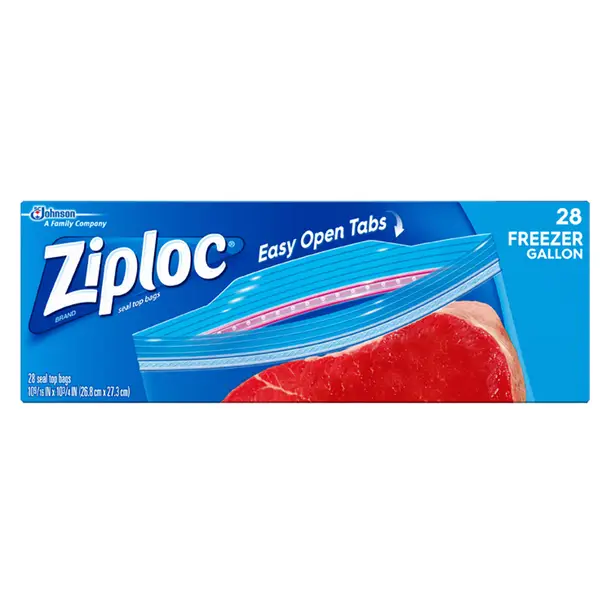 Ziploc 28-Count 1 Gal Freezer Bags