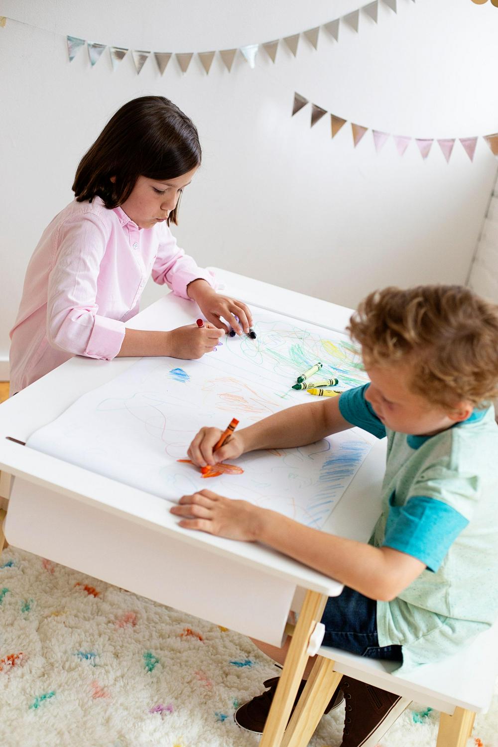 Arts and Crafts Table  White