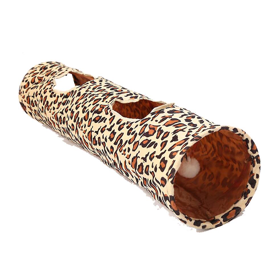 Cat Tunnel Leopard Pattern 120cm
