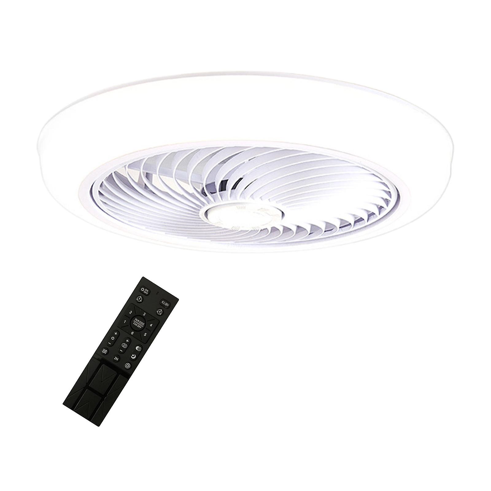 Ceiling Fan With Light Dimming Ceiling Lights For Kitchen Bathroom Cloakroom White