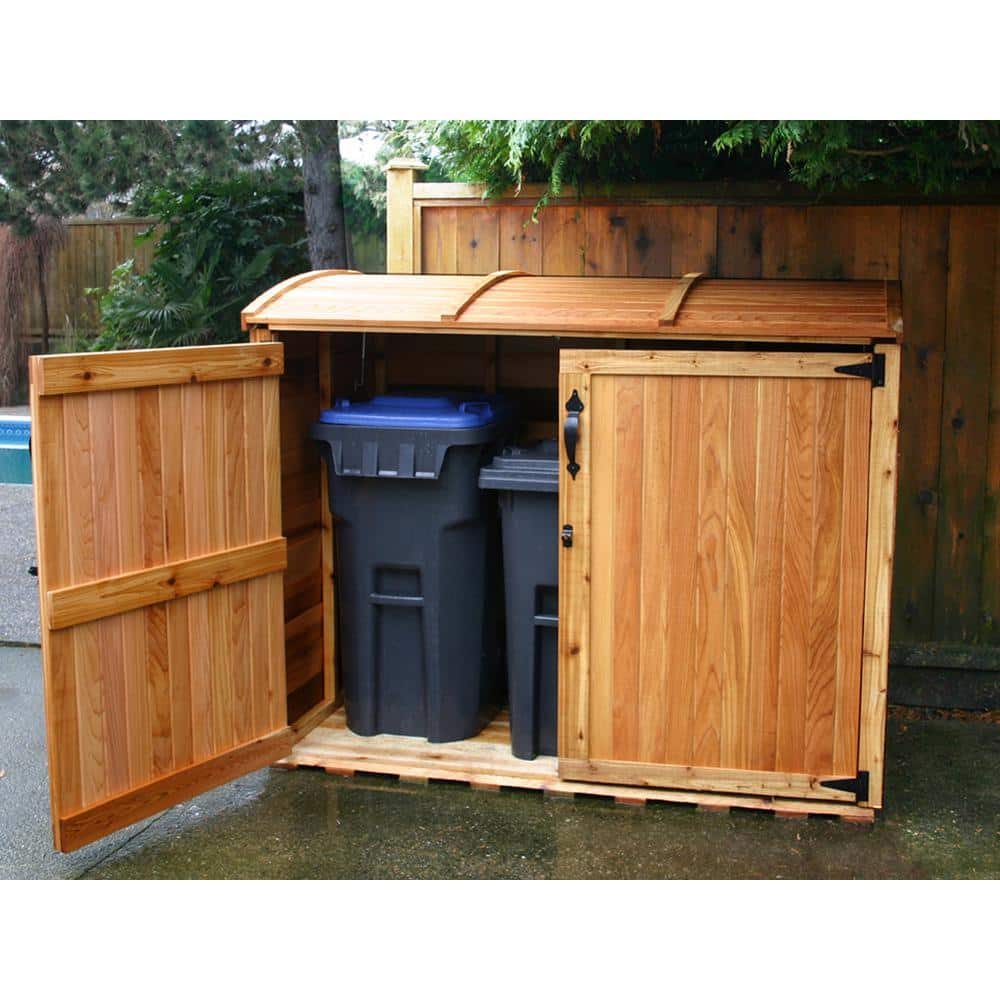 Outdoor Living Today 6 ft. x 3 ft. Oscar Waste Management Shed OSCAR63