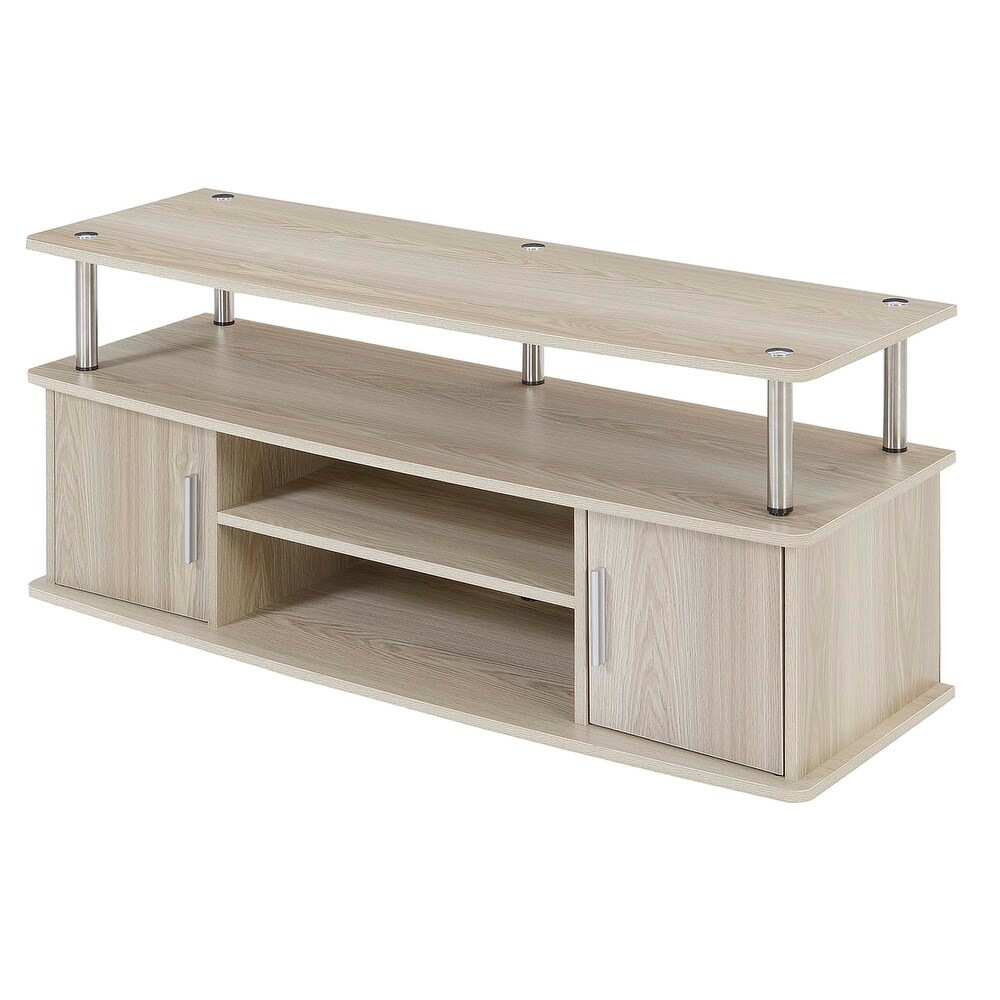 Convenience Concepts Designs2Go Monterey 55 inch TV Stand with Cabinets and Shelves