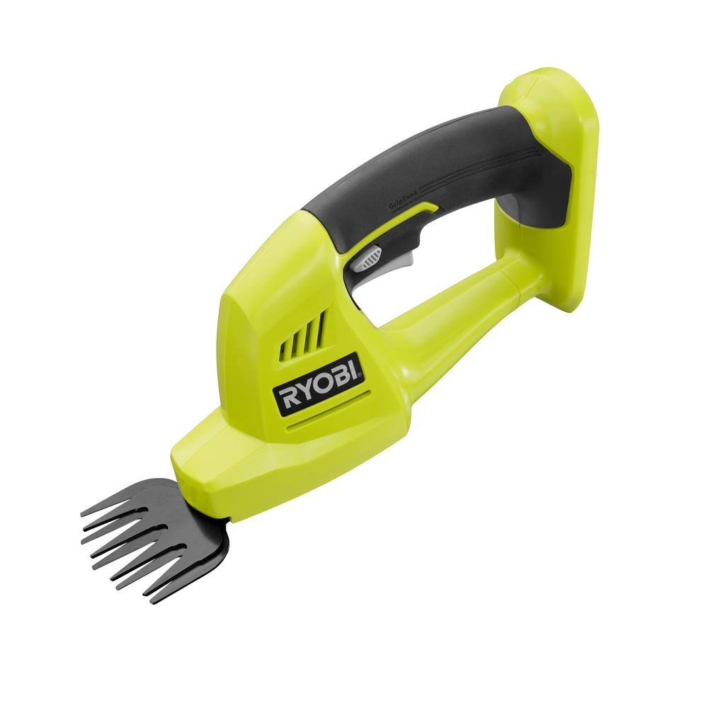 RYOBI ONE+ 18V Cordless Battery Grass Shear and Shrubber Trimmer (Tool Only) P2900BTL