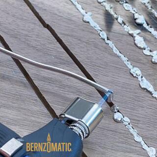 Bernzomatic Butane Gas Handheld Torch Head with Soldering Tip Trigger Ignition and Flame Lock 330194