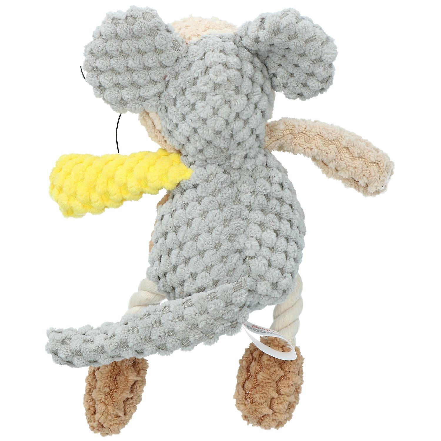 Molly Mouse Mr Twister Teddy Dog Toy With Squeak 23cm/9