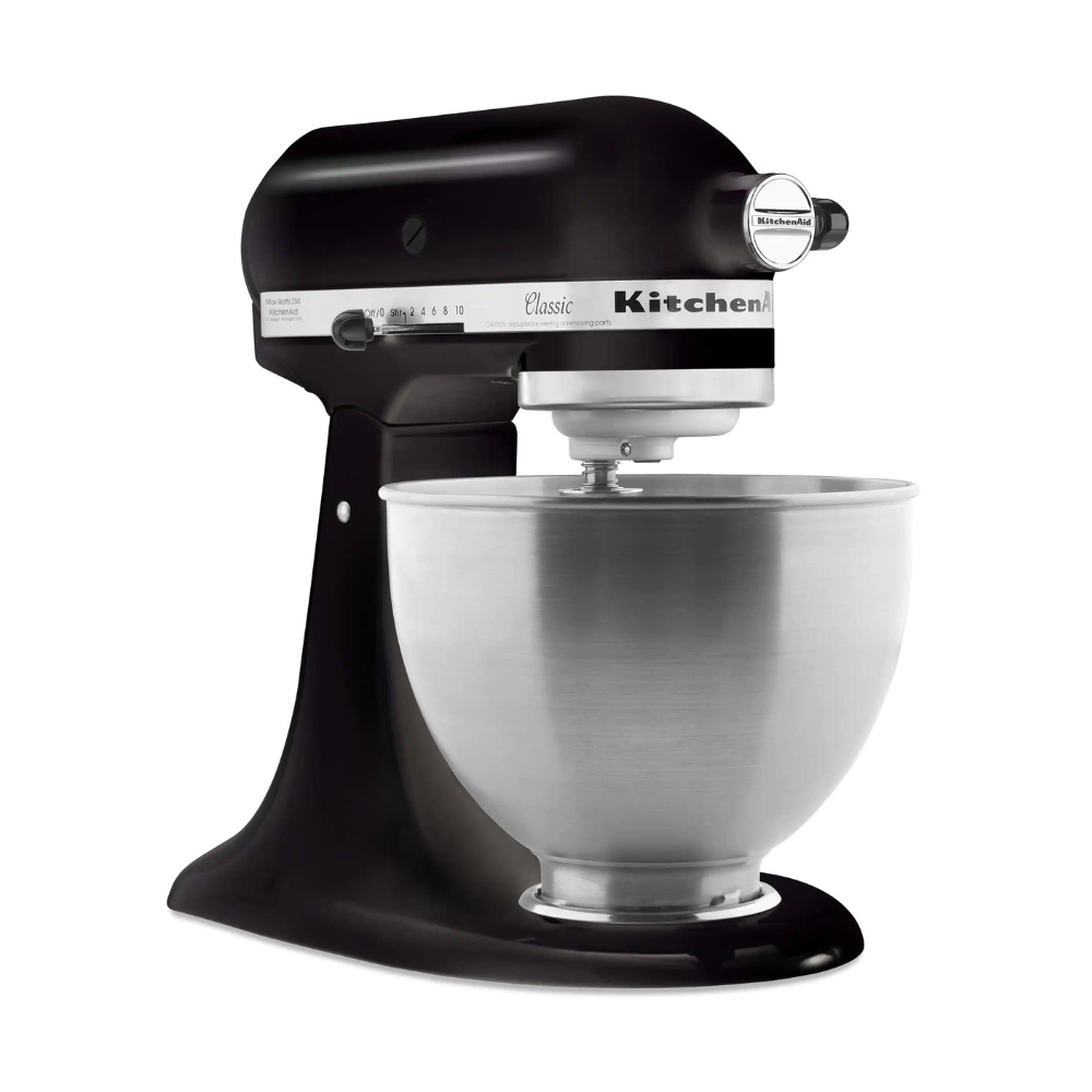 KitchenAid Classic Series 4.5 Qt. 10-Speed Onyx Black Stand Mixer With Tilt-Head