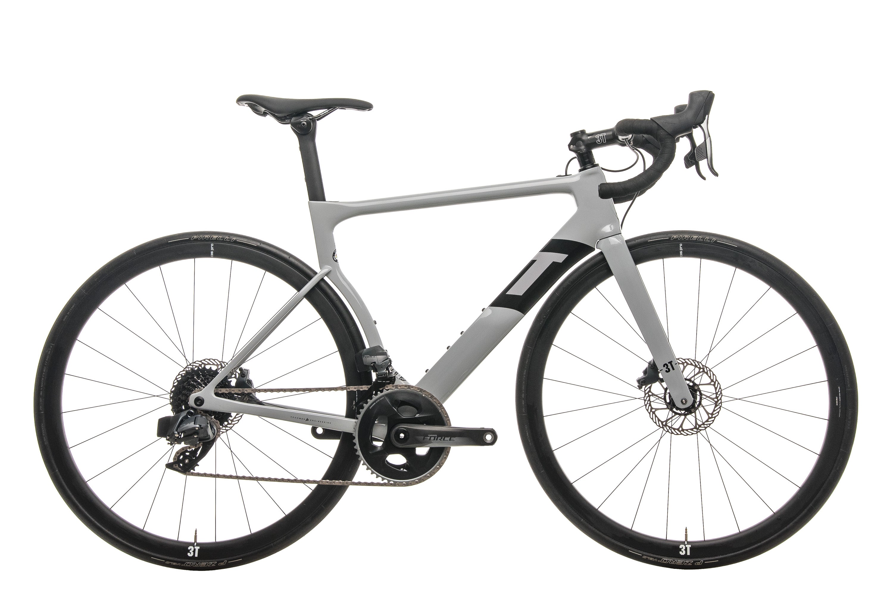 3T Strada Due Team Force AXS Road Bike - 2020, Medium