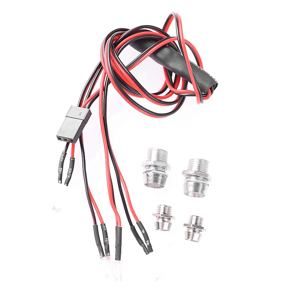 Diy 4led Headlight Taillight Light Kit For Rc Car Truck Rc Accessories