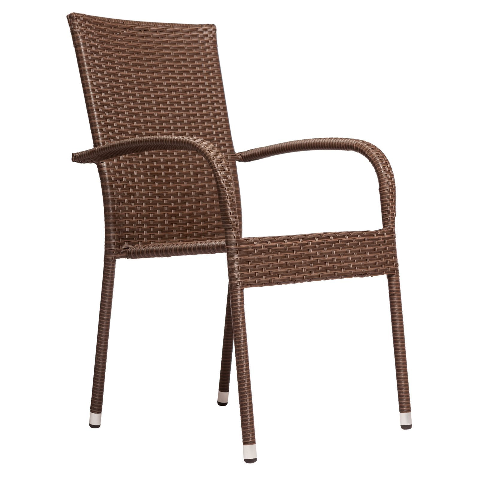 Patio Sense Morgan Outdoor Wicker Chair - Set of 4