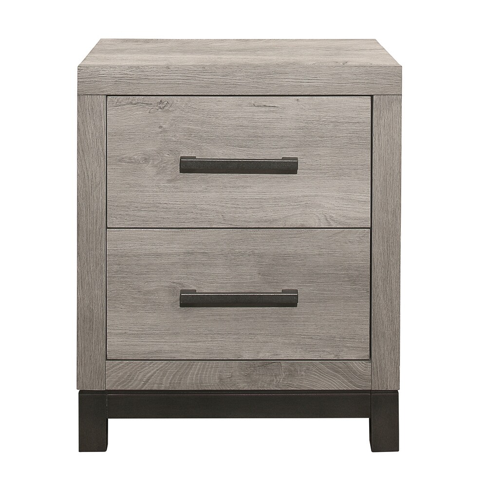 Lufkin 2 Drawer Nightstand