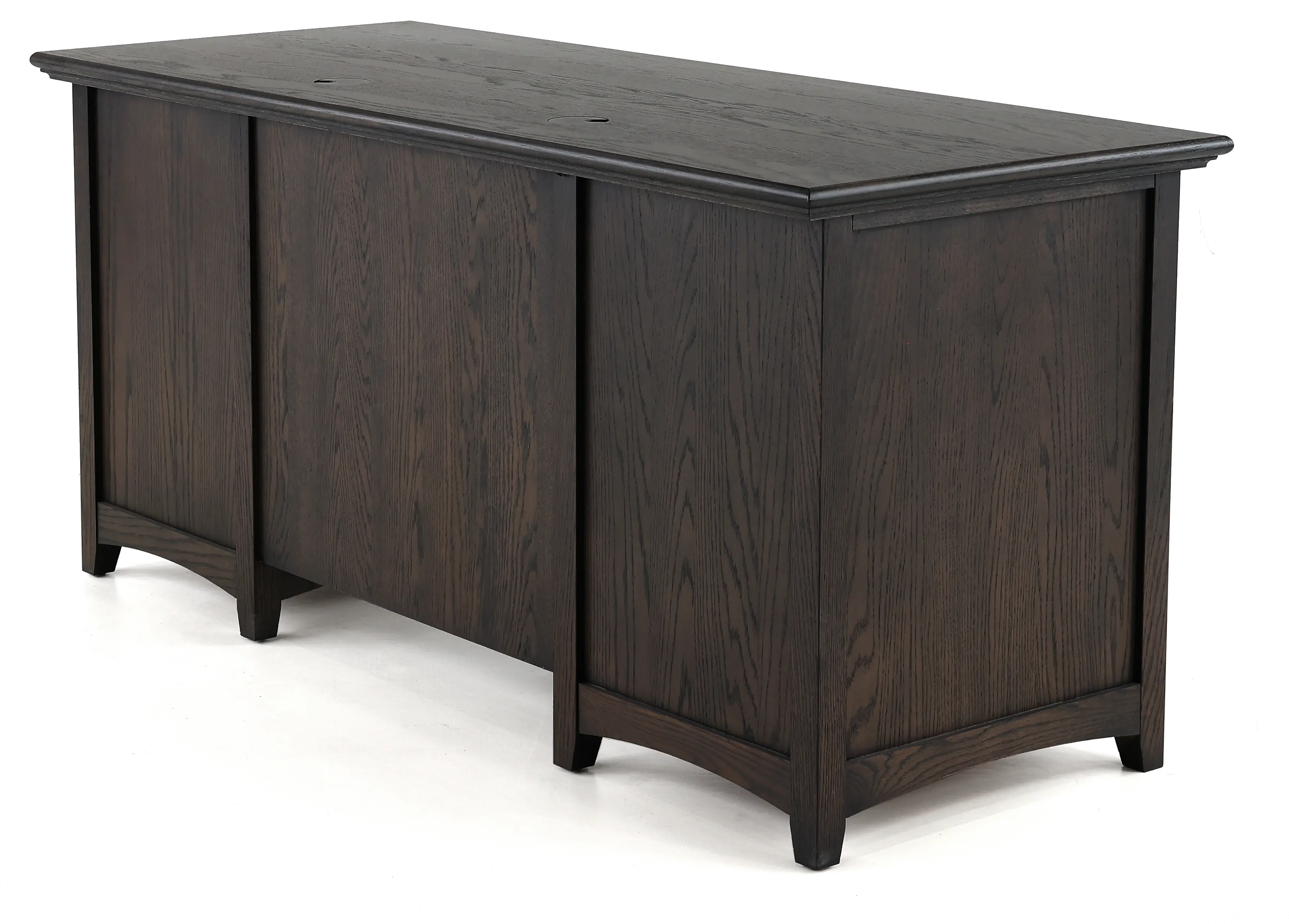 Addison Gray 66 Inch Executive Desk