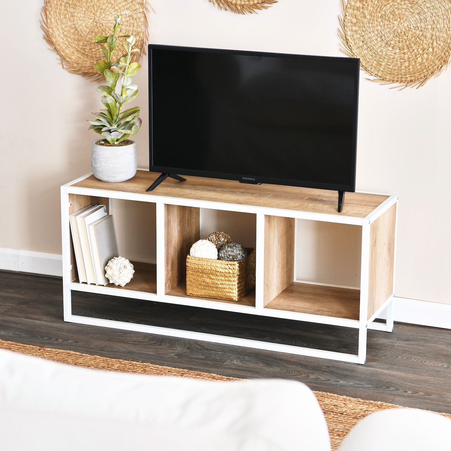 Household Essentials 3 Cube Storage Coffee Table