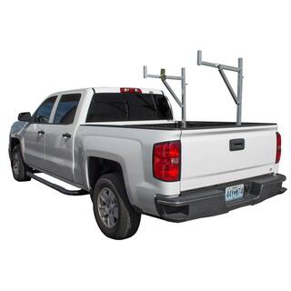 PRO-SERIES 250 lbs. Capacity Y-Style Side Mount Aluminum Utility Truck Rack for Ladders and Equipment 807257