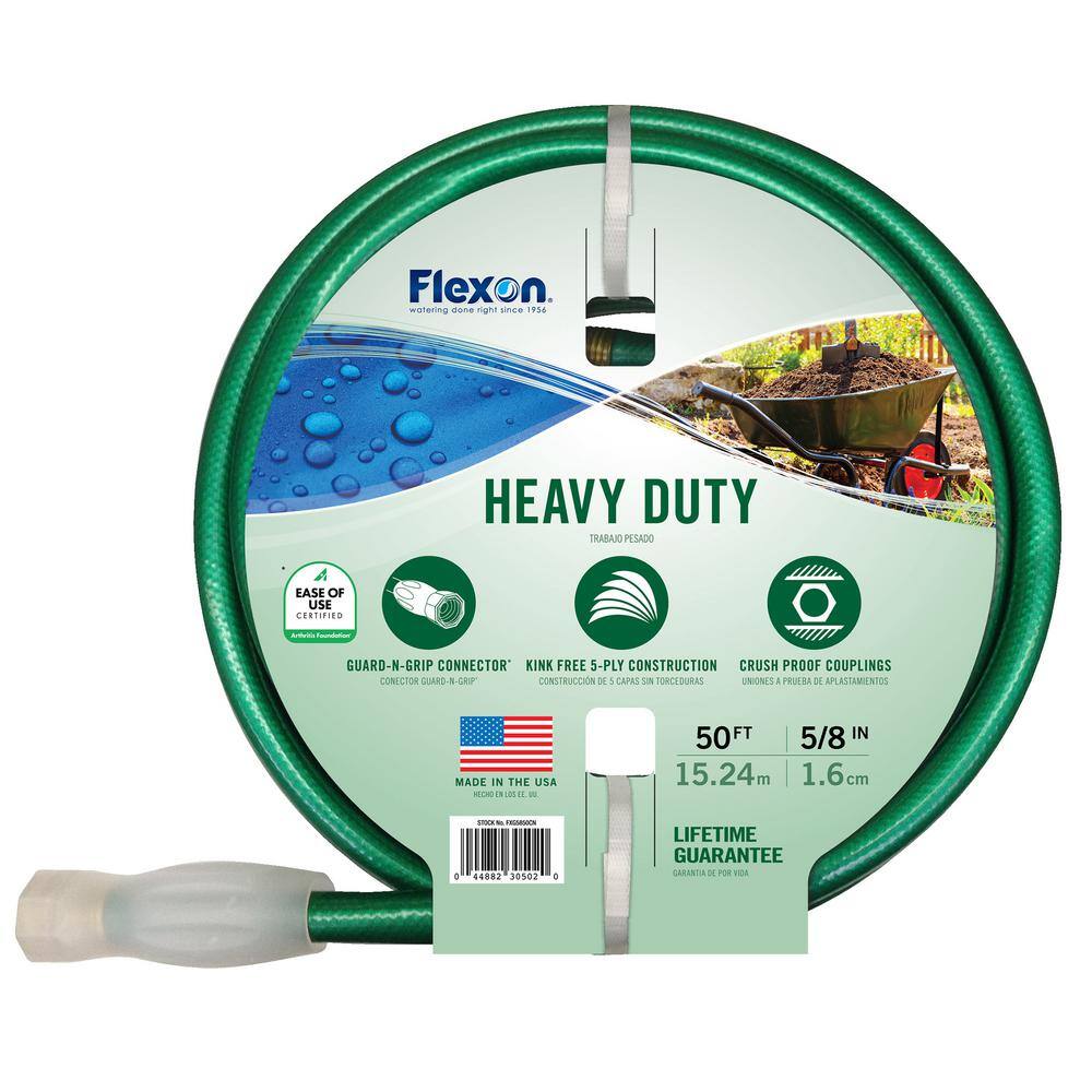 Flexon 58 in. x 100 ft. Premium Garden Hose FXG58100