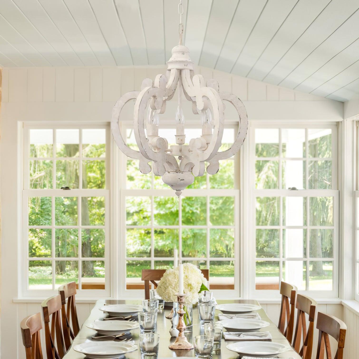 Antique White Style Chandelier