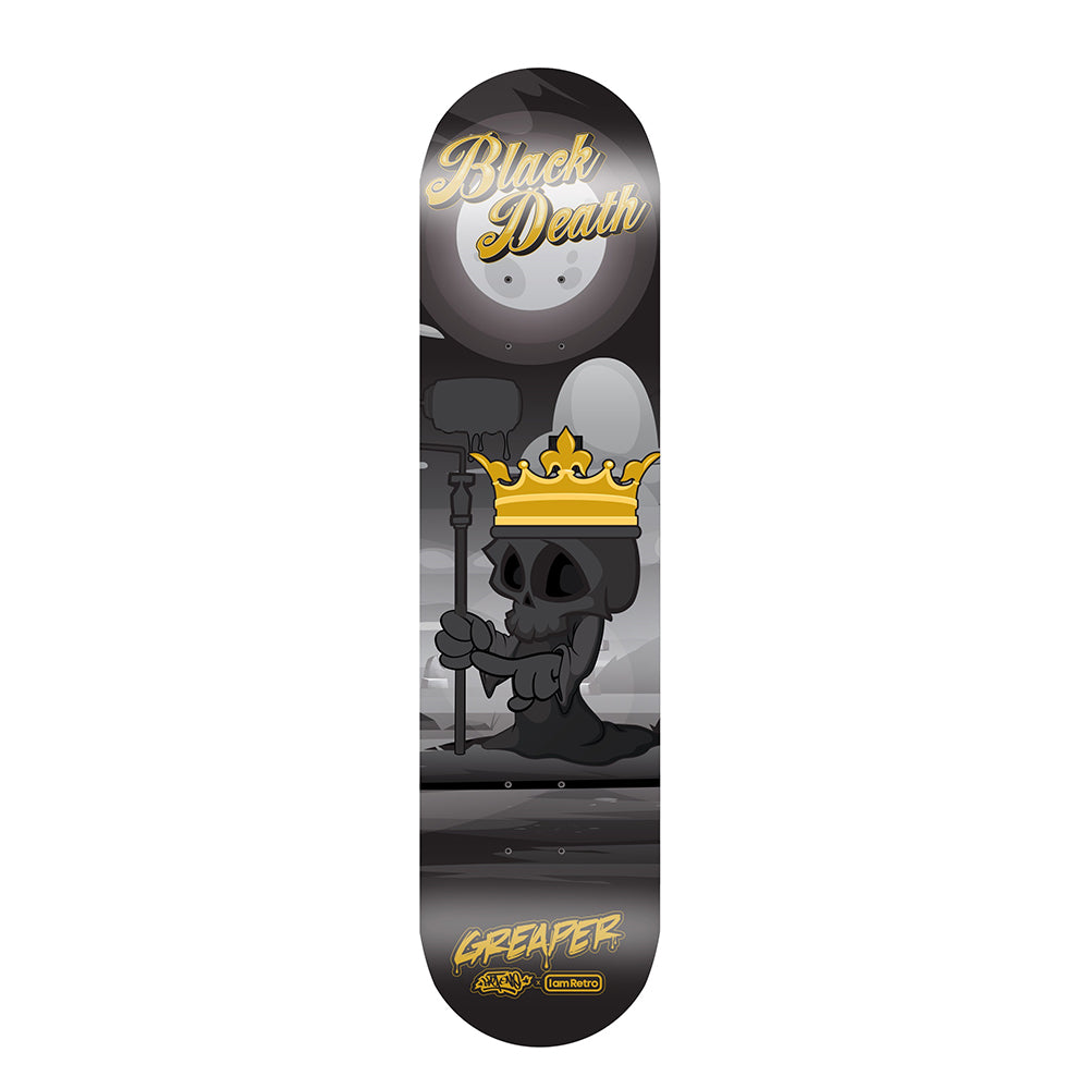 Greaper Skate Deck by Sket One - Black Death Edition (Limited Edition of 50)