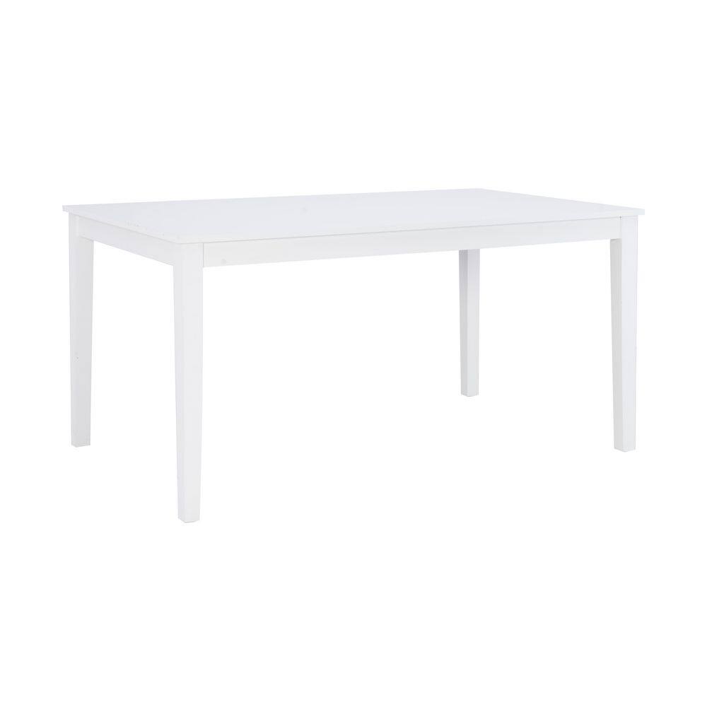 Linon Home Decor Teton White Dining Table HD221843