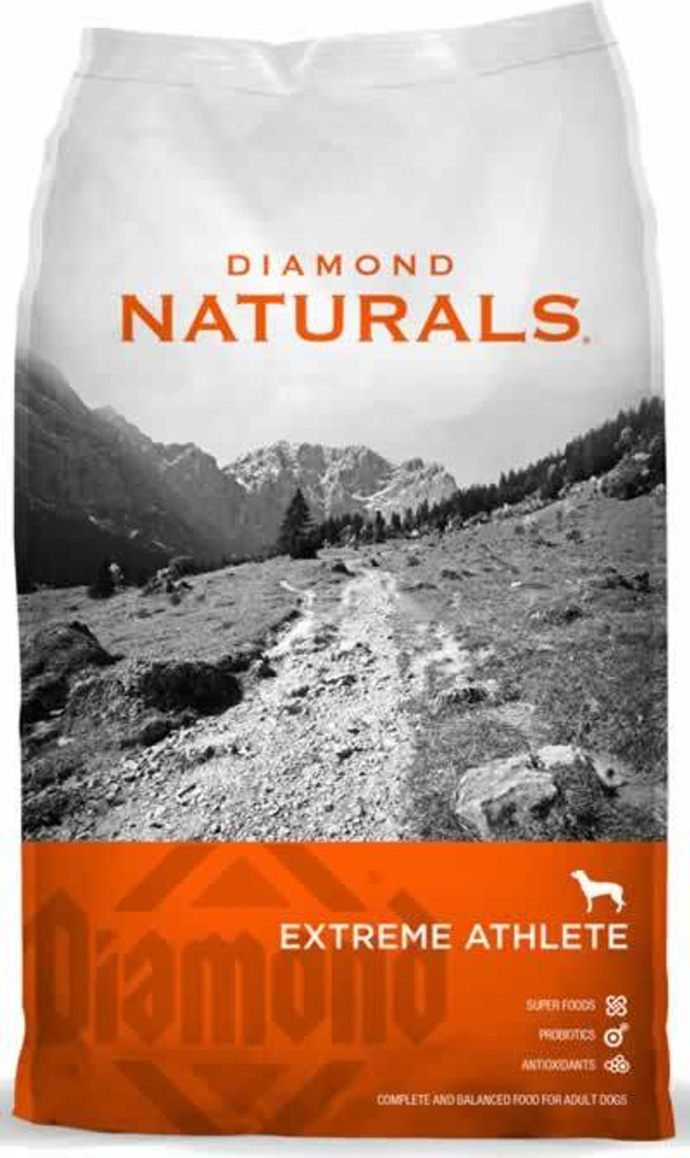 Diamond Naturals Extreme Athlete Dog Food， 40 Pounds