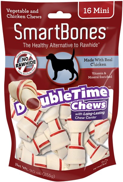 SmartBones Mini DoubleTime Chicken Chews Dog Treats