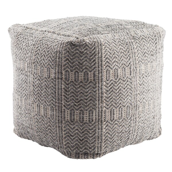 Ailith Indoor/ Outdoor Tribal Pouf/ Floor Pillow