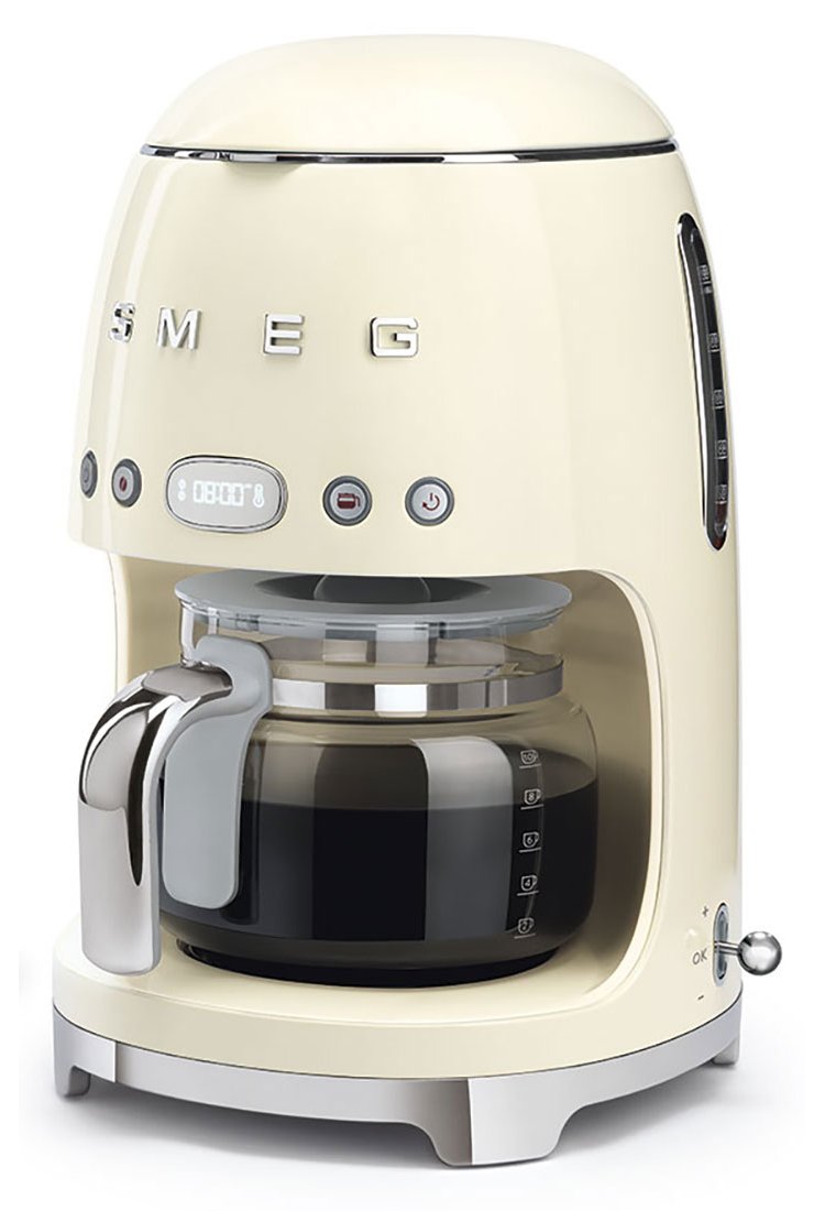 Smeg Retro Style Cream Coffee Maker