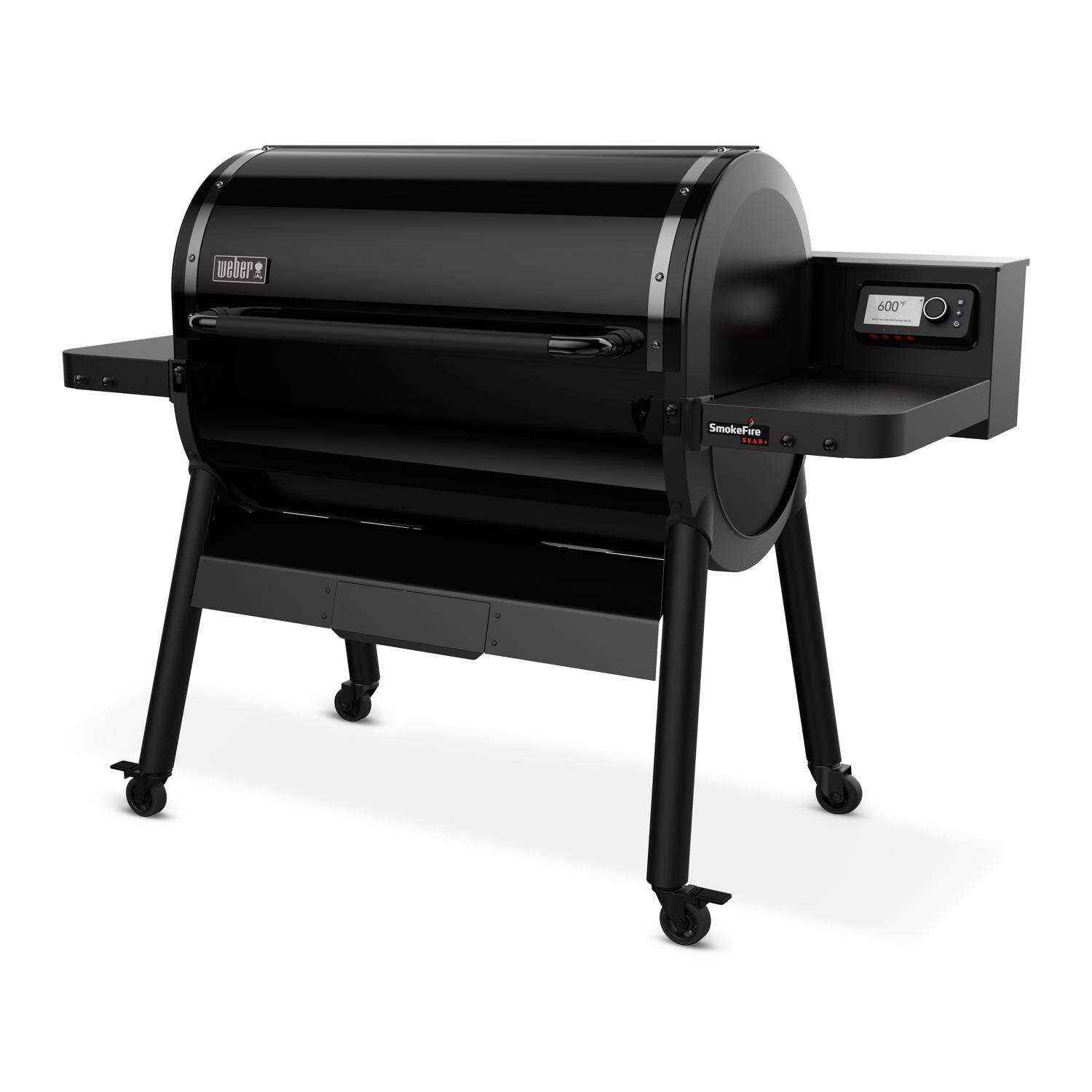 Weber SmokeFire ELX6 Wood Pellet WiFi Grill Black