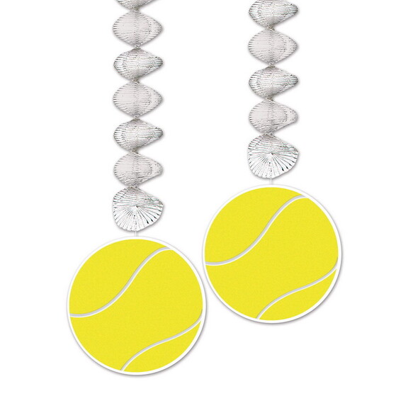 Beistle 54737 Tennis Ball Danglers  30