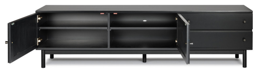 Soho Low TV Stand   Midcentury   Entertainment Centers And Tv Stands   by LIEVO  Houzz