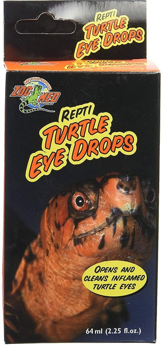 Zoo Med Repti Turtle Eye Drops， 2.25-oz bottle