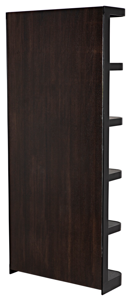 Dido Bookcase  Black Metal   Transitional   Bookcases   by Noir  Houzz