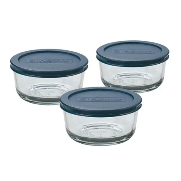 Anchor Hocking 6 Piece Round Kitchen Storage Set