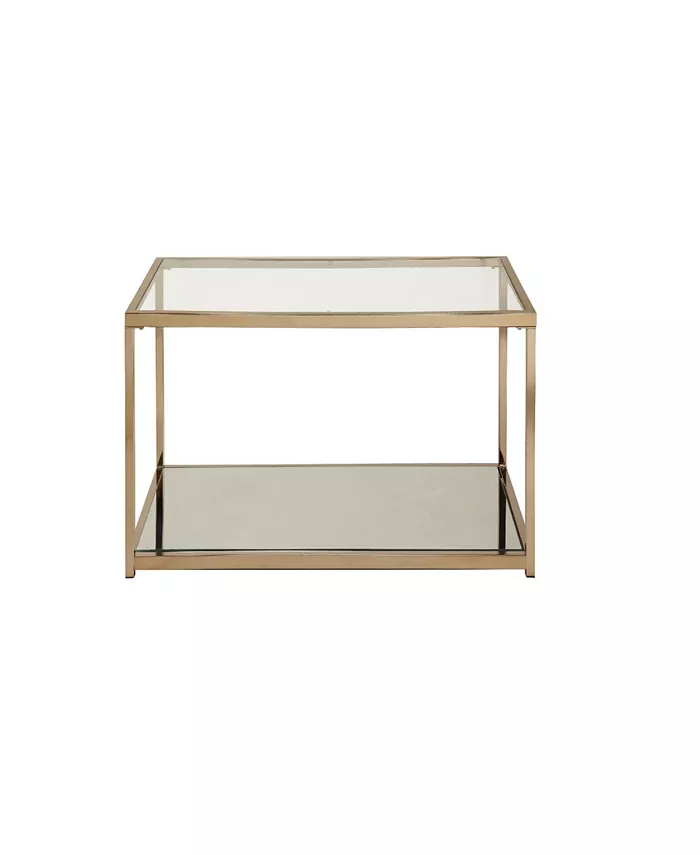 Coaster Home Furnishings Cruz Coffee Table with Mirror Shelf