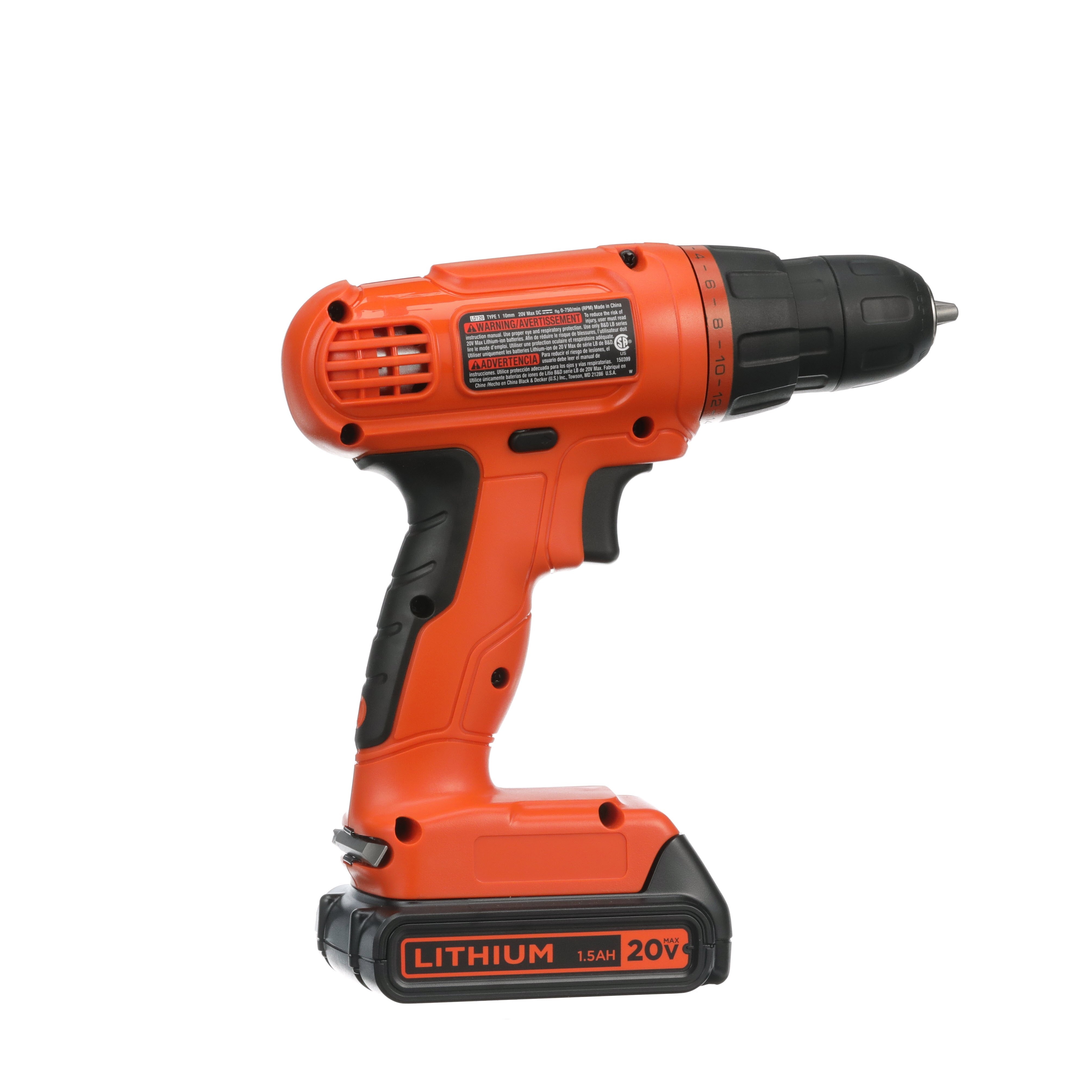 20V MAX* POWERCONNECT™ Cordless Drill Kit + 100 pc. Kit