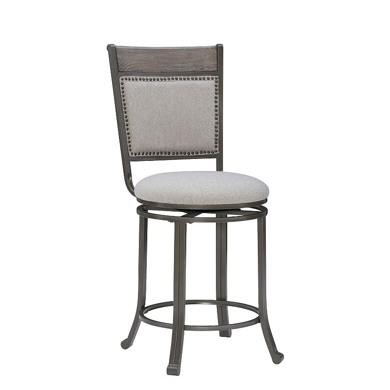 Linon Franklin Swivel Counter Stool