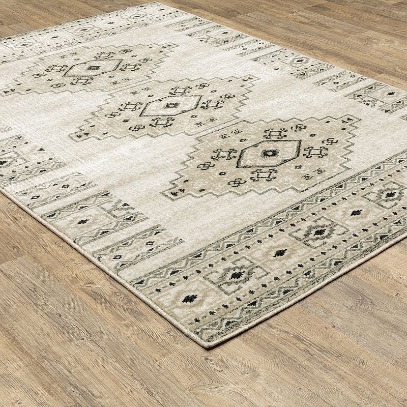 StyleHaven Genova Tribal Medallions Area Rug