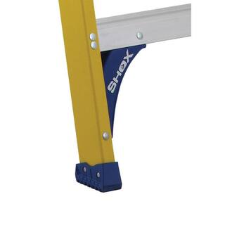 Louisville Ladder 5 ft. Fiberglass Step Ladder with 250 lb. Load Capacity Type I Duty Rating FS2005