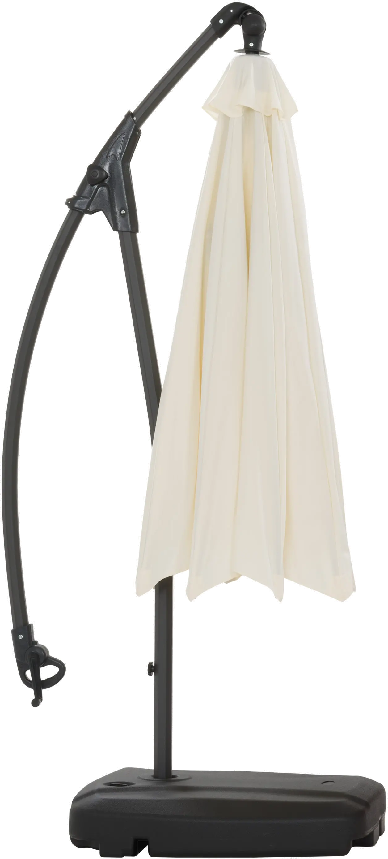 9.5 ft Cantilever Patio Umbrella in White