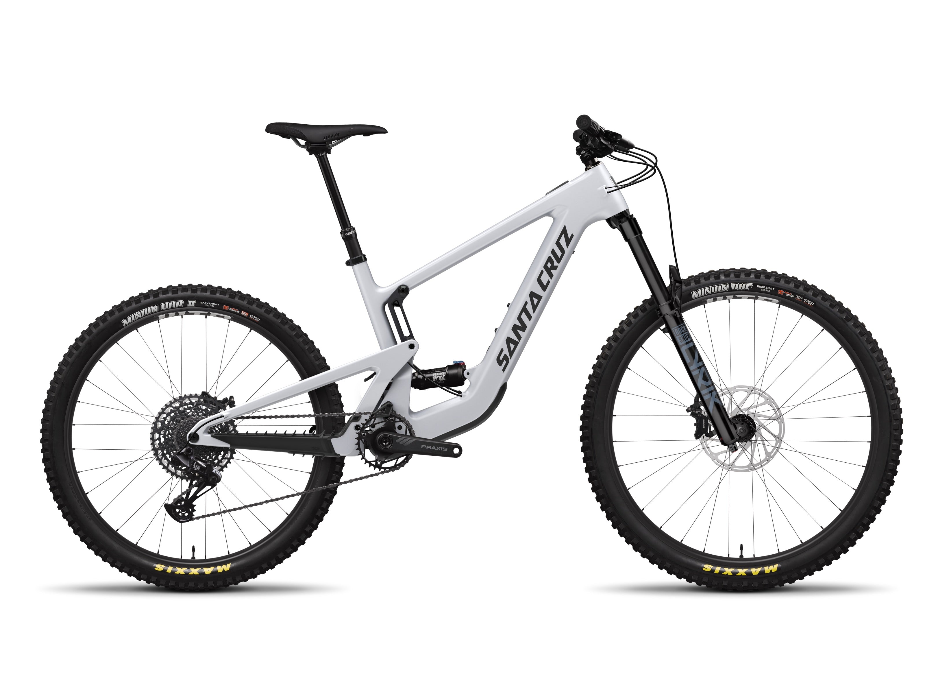 Santa Cruz Heckler SL Carbon MX - R Kit - Matt Silver - 2024