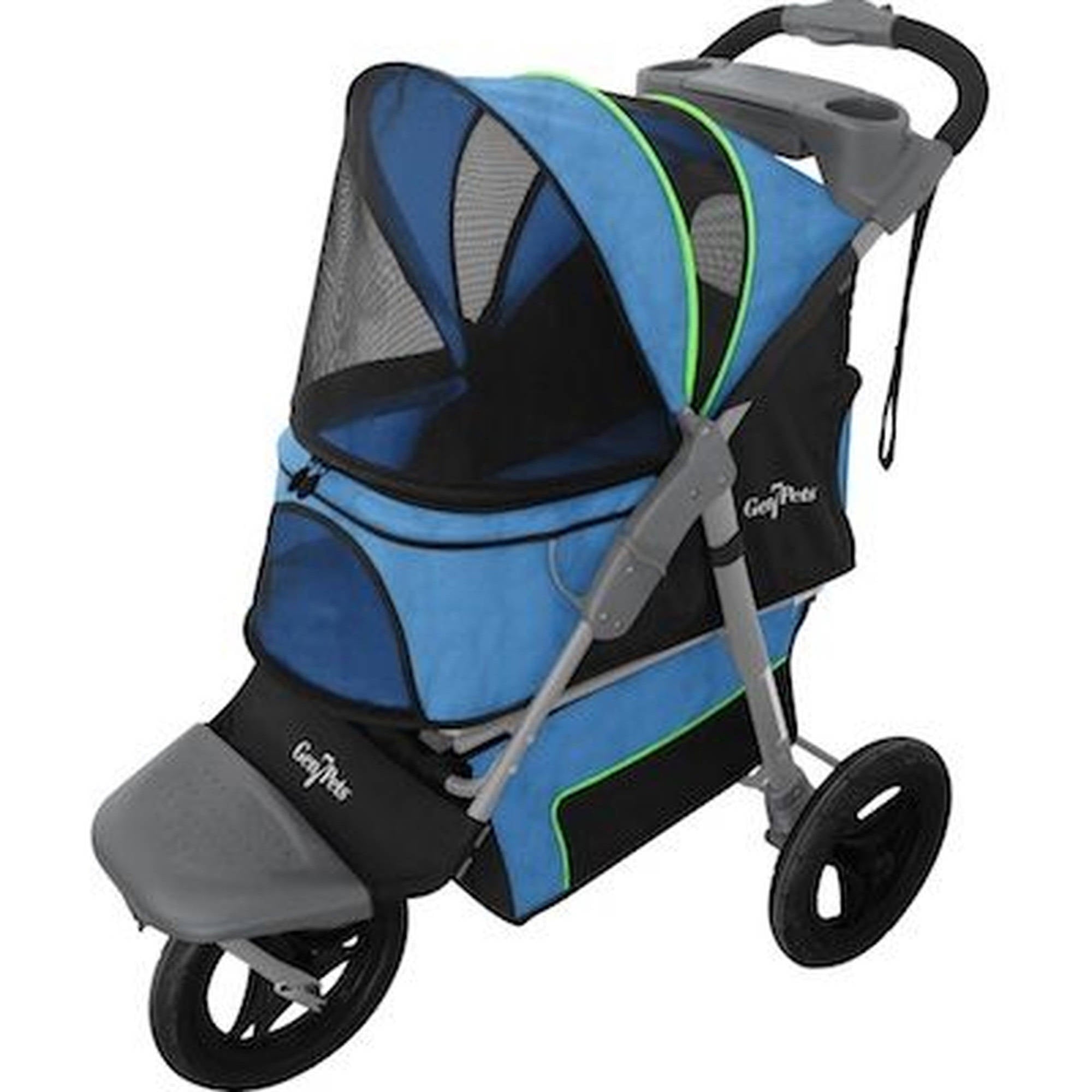 Gen7Pets Jogger Dog Stroller， Trailblazer Blue， 38