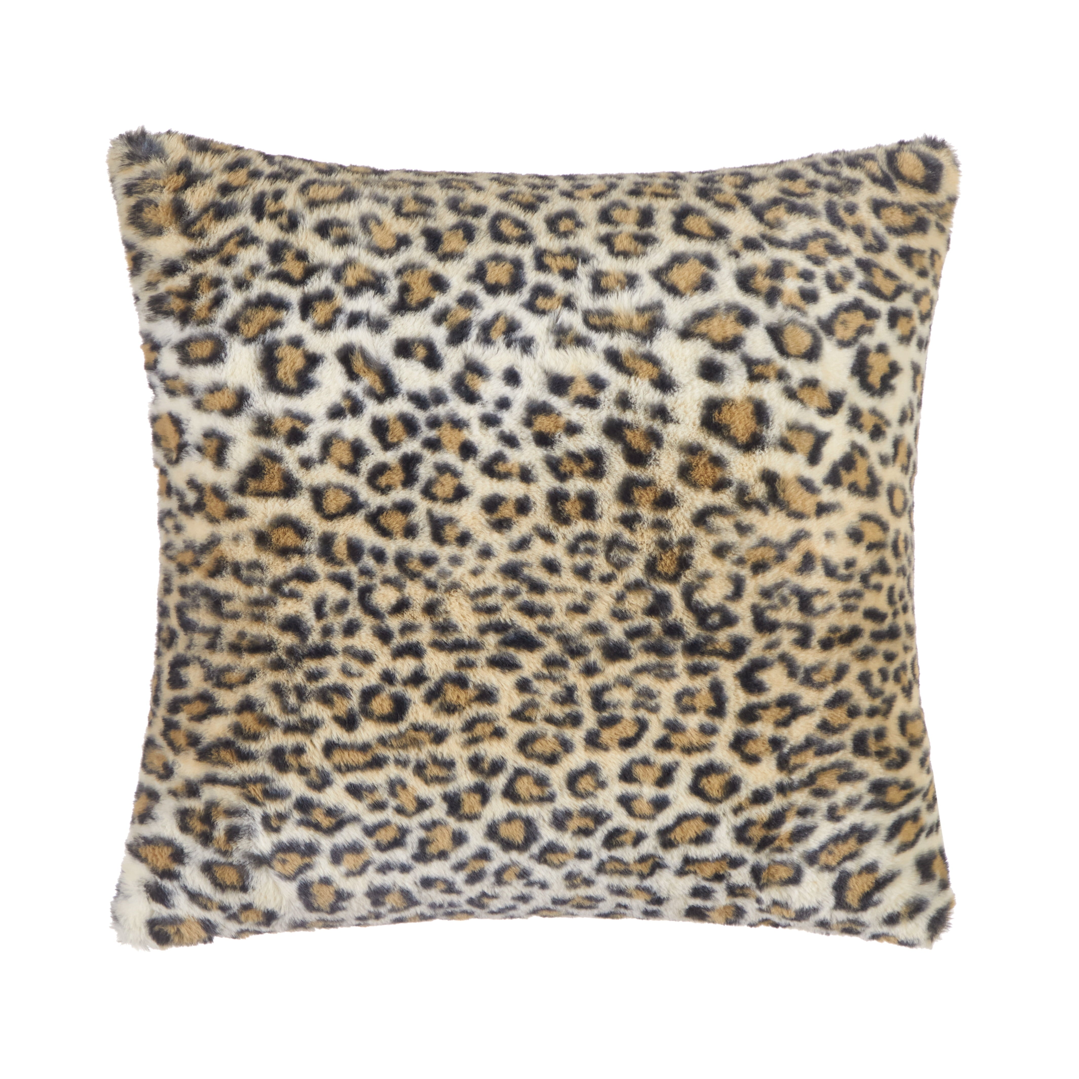 Sofia Home Leopard Print Faux Fur 20