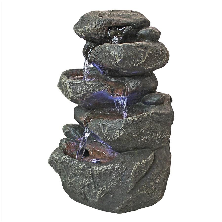 Design Toscano Anchor Falls Cascading Garden Fountain