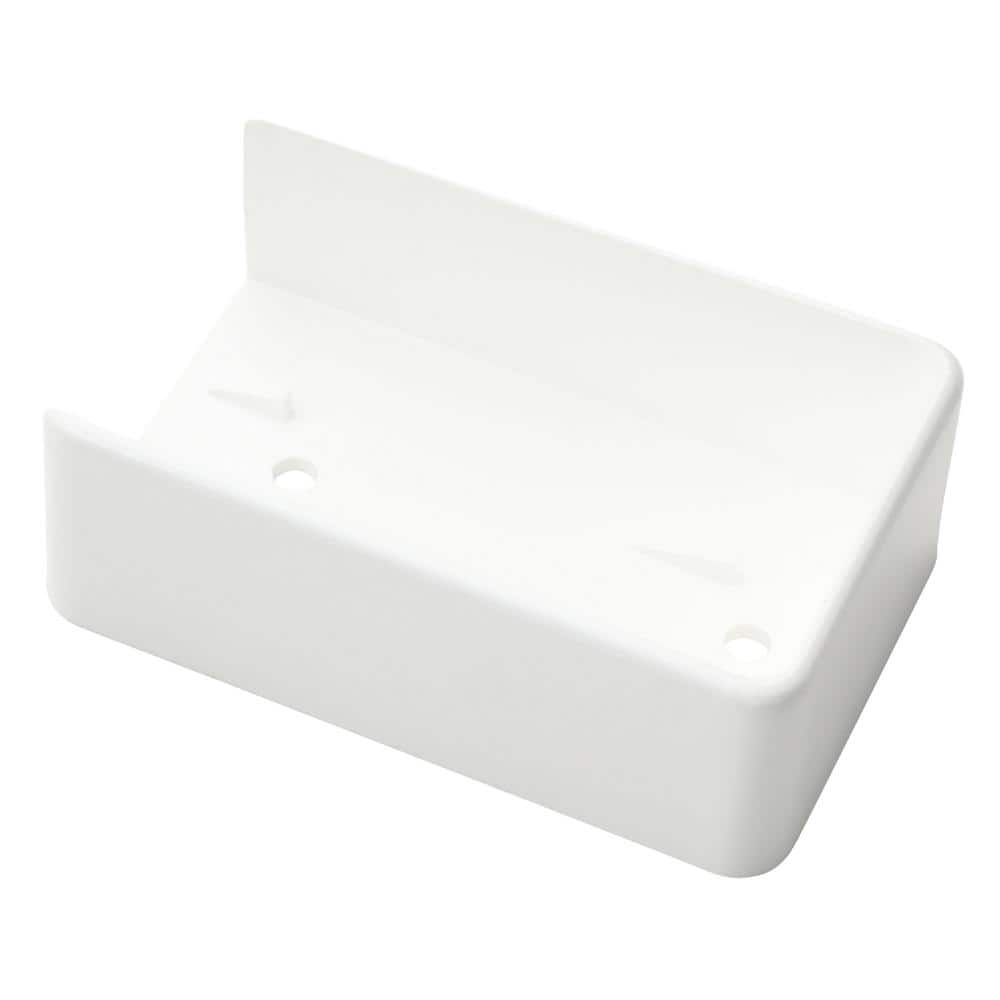 Barrette Outdoor Living Transition Bracket White for 2 in. x 3-1/2 in. Rail 73025553