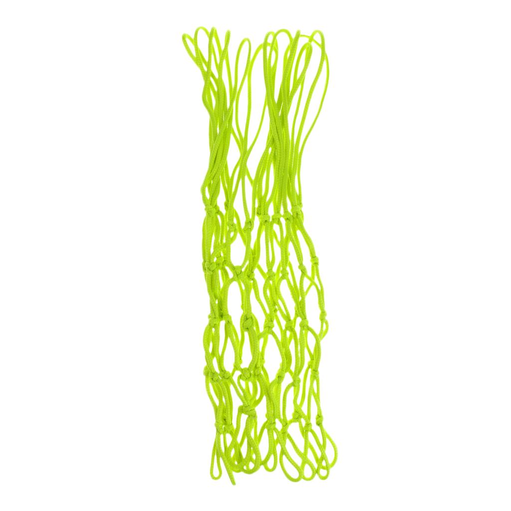 Durable glow The Dark Outdoor Indoor Standard Replacement Basketball Nets Fluorescein Bright Color