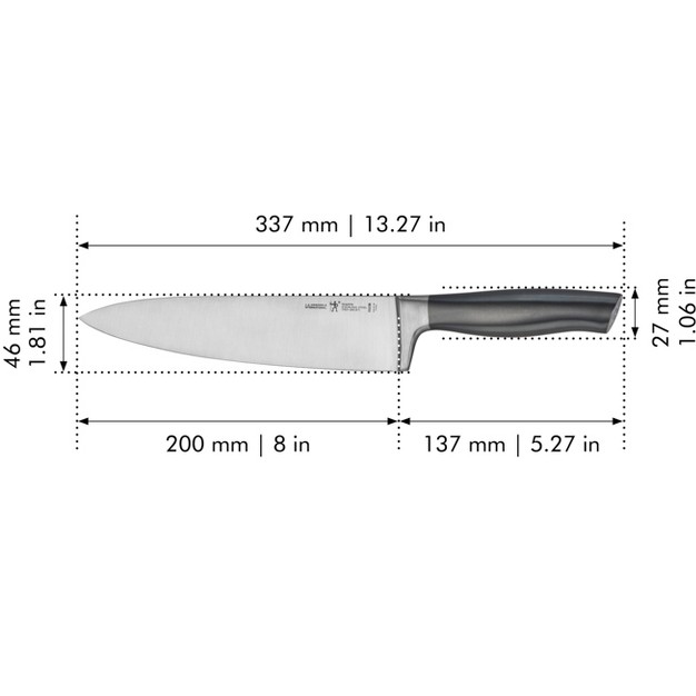 Henckels Graphite 8 inch Chef x27 s Knife