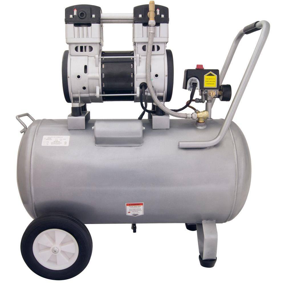 California Air Tools 15 Gal. 2.0 HP 220-Volt 60 Hz Ultra Quiet and Oil-Free Air Compressor 15020C-22060