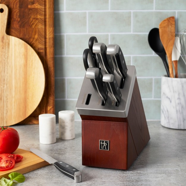 Henckels Statement 7 pc Self sharpening Knife Block Set