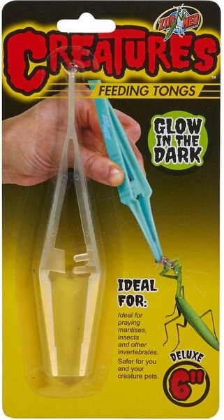 Zoo Med Creatures Glow In The Dark Reptile Feeding Tongs