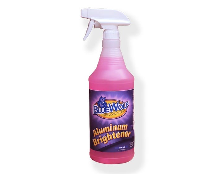 Blue Wolf Aluminum Brightener  Cleaner 32oz Spray Bottle BW-ABQ