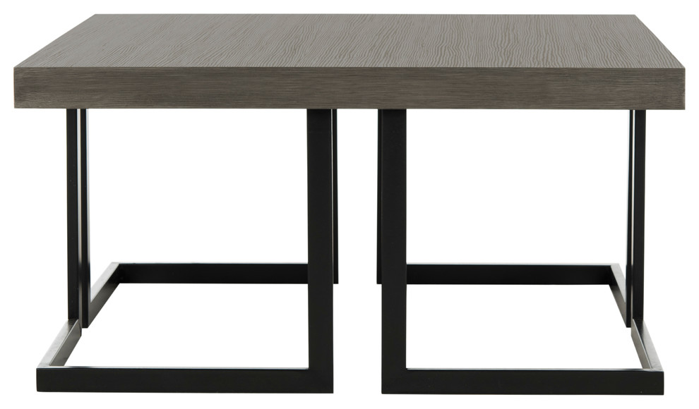 Amalya Modern Mid Century Wood Coffee Table   Industrial   Coffee Tables   by HedgeApple  Houzz