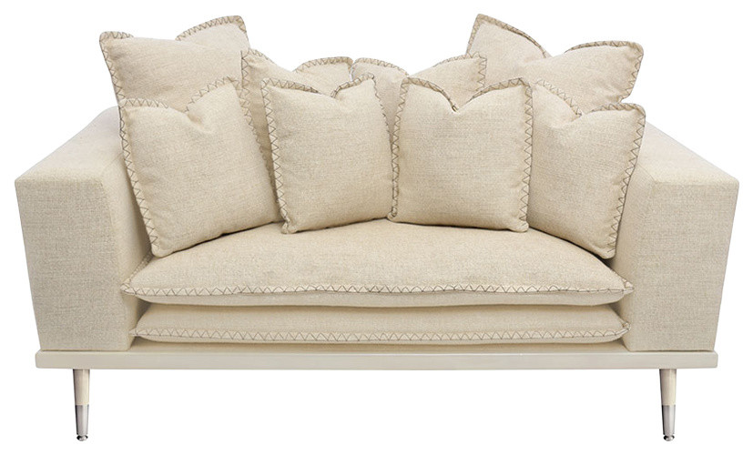 Palisades Loveseat   Midcentury   Loveseats   by Innova Luxury Group  Houzz